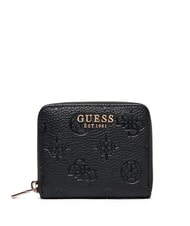 GUESS CRESIDIA 2 Petit portefeuille logo noir - Portefeuilles Femme - 1