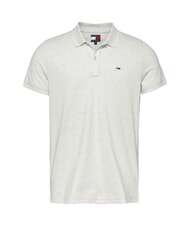 TOMMY HILFIGER TH JEANS Polo &agrave; manches courtes avec drapeau - chemise polo