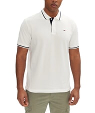 TOMMY HILFIGER TH JEANS polo &agrave; manches courtes coupe ajust&eacute;e - chemise polo