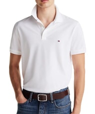 TOMMY HILFIGER TH polo en coton &agrave; manches courtes - chemise polo