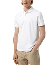 TOMMY HILFIGER TH polo en coton &agrave; manches courtes - chemise polo
