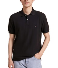 TOMMY HILFIGER TH polo en coton &agrave; manches courtes - chemise polo