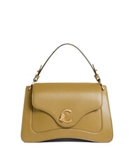 COCCINELLE C-ME CALF COCKER Sac porte-documents en cuir avec bandouli&egrave;re - Sacs pour Femme