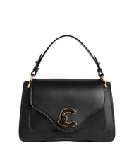 COCCINELLE C-ME CALF&MARB Sac &agrave; main avec bandouli&egrave;re Noir - Sacs pour Femme - 1