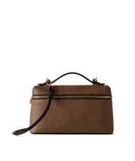 BORBONESE GEMINI Petit sac de voyage avec bandouli&egrave;re op naturel / noir - Sacs pour Femme - 1