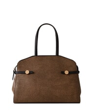 BORBONESE GEMINI sac &agrave; bandouli&egrave;re op naturel / noir - Sacs pour Femme - 1