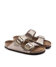 BIRKENSTOCK ARIZONA BIG BUCKLE Pantoufle m&eacute;tallique &agrave; boucles - Chaussures Femme