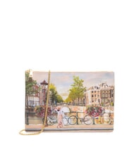 YNOT YESBAG SPECIAL Sac &agrave; bandouli&egrave;re en m&eacute;tal, pochette enveloppe - Sacs pour Femme