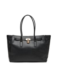 MICHAEL KORS HAMILTON MODERNE Grand sac cabas en cuir noir - Sacs pour Femme - 1