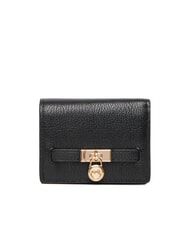 MICHAEL KORS HAMILTON MODERNE petit porte-cartes en cuir - Portefeuilles Femme