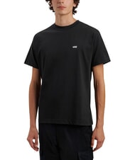 VANS LEFT CHEST T-shirt en coton &agrave; coupe ample noir - T-shirt - 1
