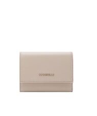 COCCINELLE METALLIC SOFT Petit portefeuille en cuir textur&eacute; - Portefeuilles Femme