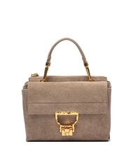 COCCINELLE ARLETTIS SUEDE DROPLET Mini sac en cuir avec bandouli&egrave;re taupe chaud - Sacs pour Femme - 1