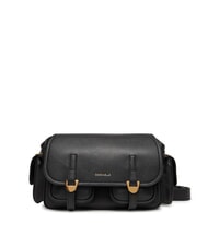 COCCINELLE CAMPUS Sac bandouli&egrave;re en cuir martel&eacute; - Sacs pour Femme