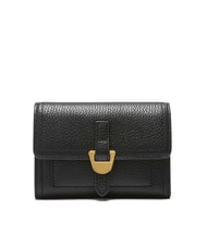 COCCINELLE CAMPUS Portefeuille moyen en cuir martel&eacute; - Portefeuilles Femme