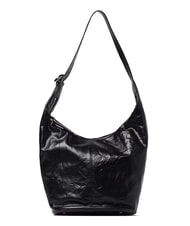 COCCINELLE FERNANDA WRINK sacoche en cuir Noir - Sacs pour Femme - 1