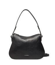 COCCINELLE MAGIE WRINKLED Sac bandouli&egrave;re en cuir avec bandouli&egrave;re Noir - Sacs pour Femme - 1