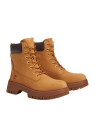 TIMBERLAND CORA VALLEY 6 bottines en cuir nubuck de bl&eacute; - Chaussures Femme - 1