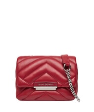 ARMANI EXCHANGE A|X MATELASSE Mini sac &agrave; bandouli&egrave;re dahlia rouge - Sacs pour Femme - 1