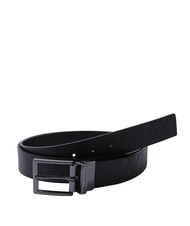 ARMANI EXCHANGE VICTORIA ceinture en cuir noir - Ceintures - 1