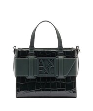 ARMANI EXCHANGE A|X Sac &agrave; main avec bandouli&egrave;re battre le vert - Sacs pour Femme - 1