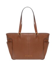THE BRIDGE LETIZIA Sac de courses en cuir MARRON - Sacs pour Femme - 1