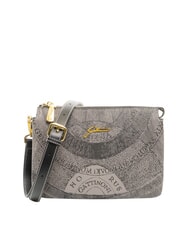 GATTINONI PLANETARIUM Sac &agrave; bandouli&egrave;re monochrome gris clair/noir - Sacs pour Femme - 1