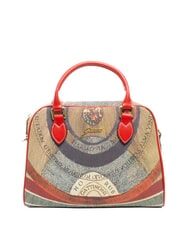GATTINONI PLANETARIUM Sac d&ocirc;me moyen avec bandouli&egrave;re classique/corail - Sacs pour Femme - 1