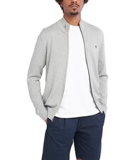 TIMBERLAND WILLIAMS RIVER Pull zipp&eacute; gris moyen chin&eacute; - Pulls pour hommes - 1