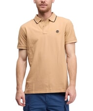 TIMBERLAND MILLERS RIVER polo en coton botte de bl&eacute; clair - chemise polo - 1