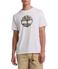 TIMBERLAND KENNEBEC RIVER T-shirt en coton blanc - T-shirt - 1