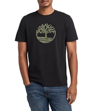 TIMBERLAND KENNEBEC RIVER T-shirt en coton NOIR - T-shirt - 1