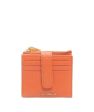 COCCINELLE METALLIC SOFT Mini portefeuille en cuir - Portefeuilles Femme