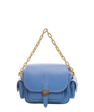 COCCINELLE CAMPUS  Mini sac bandouli&egrave;re en cuir bleu - Sacs pour Femme - 1