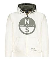 NORTH SAILS CORE Sweat &agrave; capuche unisexe Guimauve - B&eacute;b&eacute; Sweat - 1