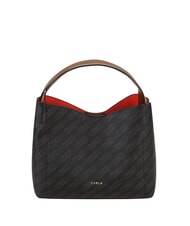 FURLA CAMPIONARIO - PRIMULA sac bandouli&egrave;re tons de caf&eacute; - Sacs pour Femme - 1