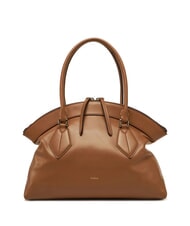 FURLA CAMPIONARIO - ERICA  Sac en cuir, fabriqu&eacute; en Italie Brandy - Sacs pour Femme - 1
