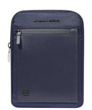 PIQUADRO ORION Sacoche, &eacute;tui pour iPad&reg; mini, cuir mixte bleu - Sacs en Bandouli&egrave;res pour Homme - 1