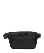 PIQUADRO ORION Sac banane en cuir et tissu - Sacs banane