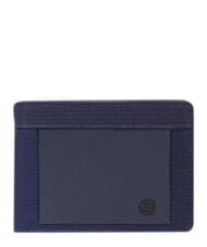 PIQUADRO ORION Portefeuille avec porte-billets et porte-monnaie bleu - Portefeuilles Homme - 1