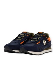 COLMAR TRAVIS SPORT COLORS Baskets marine/militaire/orange - Chaussures Homme - 1
