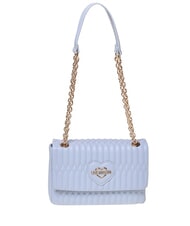 LOVE MOSCHINO BUBBLY LOVE Mini sac bandouli&egrave;re / sac port&eacute; &eacute;paule bleu clair - Sacs pour Femme - 1