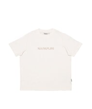 NAPAPIJRI SALEES T-shirt en coton murmure blanc - T-shirt - 1
