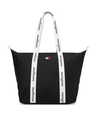 TOMMY HILFIGER TJ ESS DAILY Sac &agrave; provisions le noir - Sacs pour Femme - 1