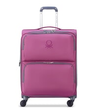 BENETTON By DELSEY UCB SOFT Chariot moyen, extensible pivoine - Valises Semi-rigides - 1