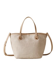 BORBONESE FLIGHT Sac &agrave; main avec bandouli&egrave;re sable - Sacs pour Femme - 1