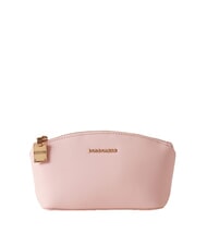 BORBONESE LETTERING Mini trousse de toilette en cuir - Pochettes & Trousses