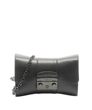 FURLA CAMPIONARIO - METROPOLIS Mini sac bandouli&egrave;re Noir - Sacs pour Femme - 1