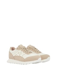ARMANI EXCHANGE DROP MICROSUEDE Baskets avec logo lat&eacute;ral - Chaussures Femme