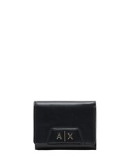 ARMANI EXCHANGE AMELIE Portefeuille avec porte-monnaie noir - Portefeuilles Femme - 1
